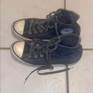 Blue High-Top Sneakers Converse